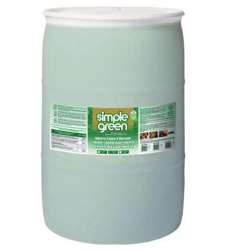 Simple Green Industrial Cleaner and Degreaser, Concentrated, 55 gal Drum (13008)