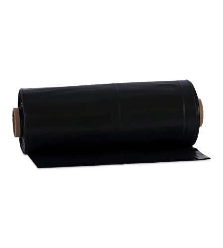 Boardwalk Industrial Drum Liners Rolls, 60 gal, 2.7 mil, 38" x 63", Black, 50/Carton (BWKD38634BN)