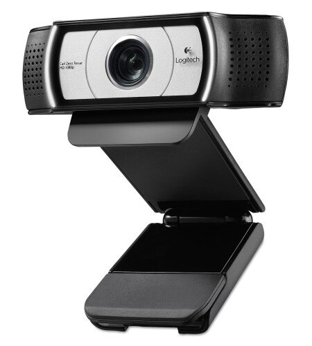 Logitech C930e HD Webcam, 1920 pixels x 1080 pixels, 2 Mpixels, Black