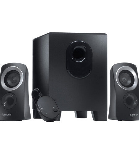 Logitech Z313 2.1 Speaker System - 25 W RMS - Black (980000382)
