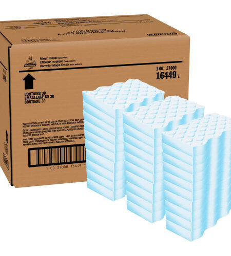 Mr. Clean Magic Eraser Extra Durable, 4.6 x 2.4, 0.7" Thick, White, 30/Carton (16449)