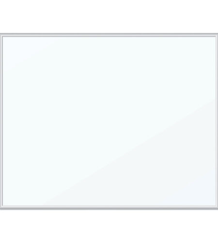 U Brands Magnetic Dry Erase Board, 20 x 16, White Surface, Silver Aluminum Frame
