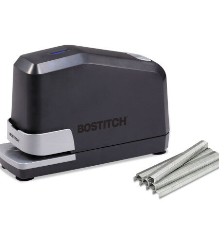 Bostitch B8 Impulse 45 Electric Stapler, 45-Sheet Capacity, Black (B8EVALUE)