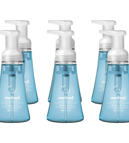 Method® Foaming Hand Wash, Sea Minerals Scent, 10 oz. Bottle, 6 Bottles (00365CT)