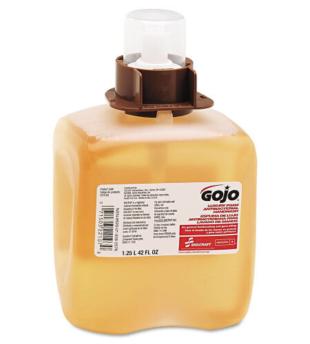 AbilityOne 8520015562576, SKILCRAFT GOJO Antibacterial Handwash Refill, Orange Blossom Scent, 1,250 mL, 3/Box