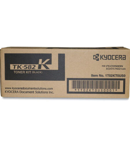 Kyocera TK-582K Black Toner Cartridge