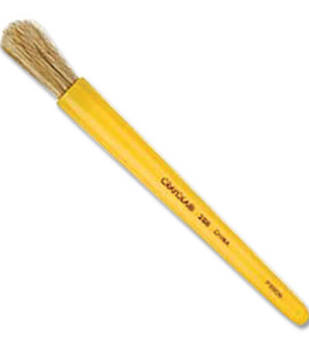 Crayola Art Brushes So Big, 7.63" Long, Natural Hair, 1.38" Round Brush