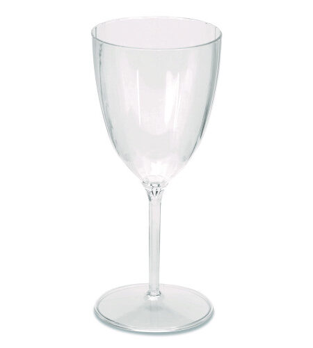 WNA Classicware One-Piece Stemware, 6 oz, Plastic, Clear, 100/Carton (CW6WINE)