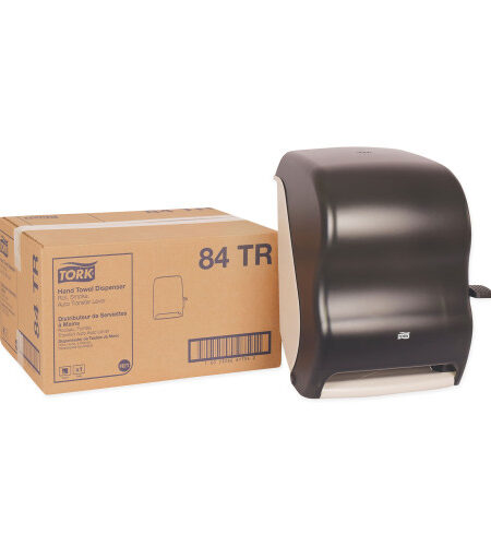 Tork® Mechanical Paper Towel Roll Dispenser, Smoke (84TR)