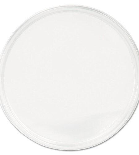 Fabri-Kal PolyPro Microwavable Deli Container Lids, Clear, Plastic, 500/Carton (PPLID)