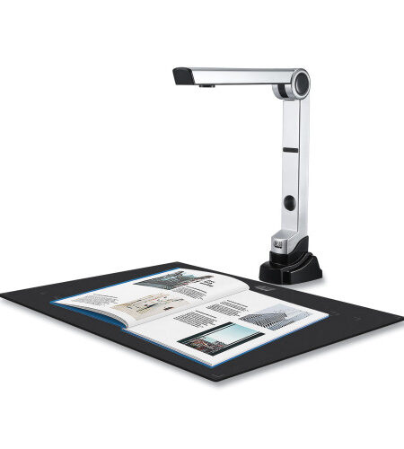 Adesso Cybertrack 510 Document Camera, 5 Mpixels, Silver (CYBERTRAK510)