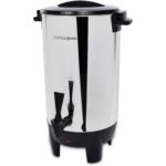 Coffee Pro 30-Cup Percolating Urn/Coffeemaker 30 Cup(s) - Multi-serve - Stainless Steel - Stainless Steel Body (CP30)