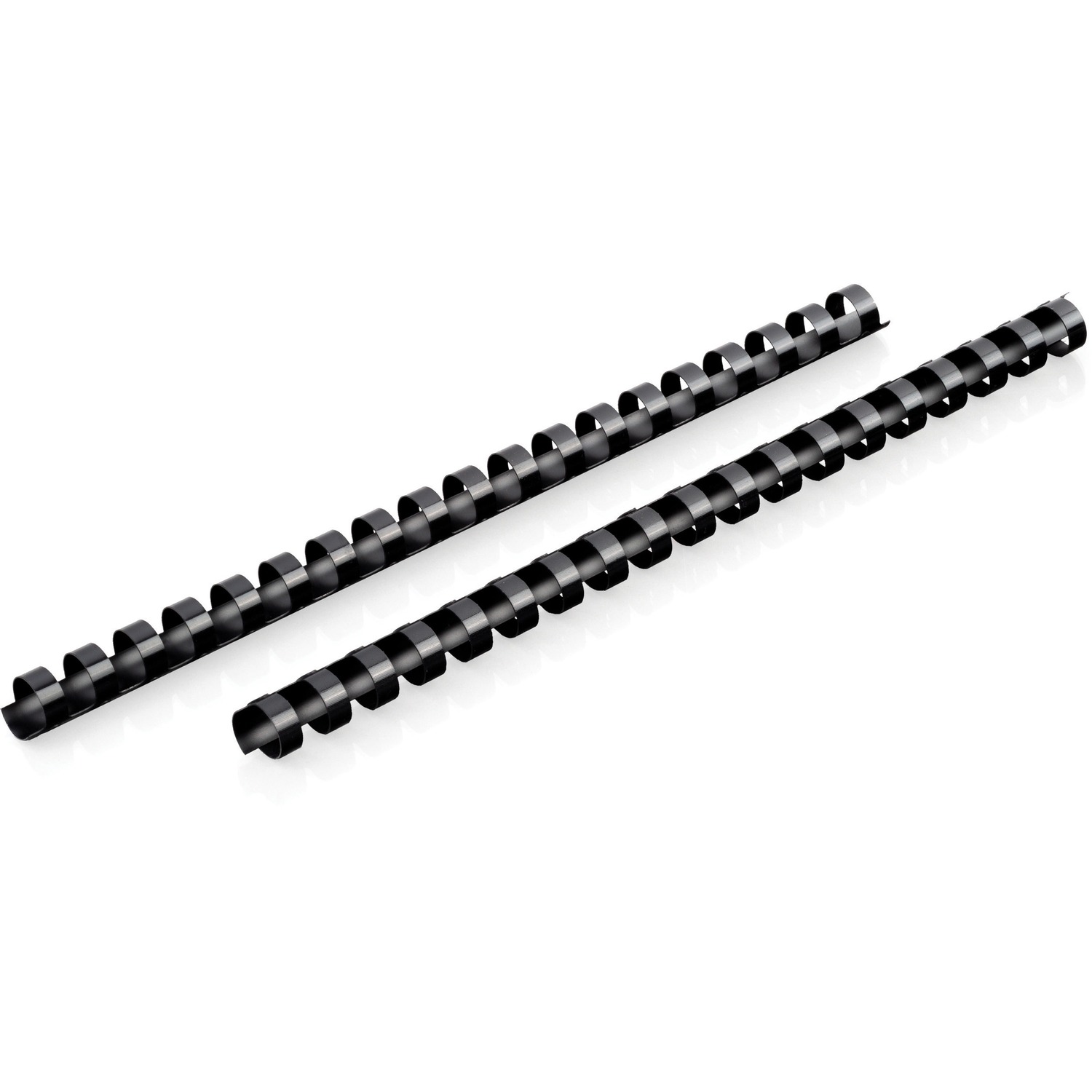 1059490286.jpg Mead CombBind Binding Spines 0.56" Maximum Capacity - 105 x Sheet Capacity - For Letter 8 1/2" x 11" Sheet - Plastic - 125 / Box (4000138) - Image 1