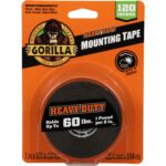 Gorilla Glue Gorilla Heavy Duty Mounting Tape 10 ft Length x 1" Width - Black - 1 Each (102441)