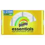 Bounty® Essentials Kitchen Paper Towels, 2-Ply, 108 Sheets, 12 Rolls (11093)
