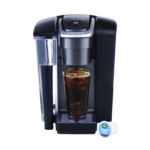 Keurig K1550 Single-Serve K-Cup Brewing System, with Brew Over Ice, Black (0307)