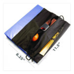 Officemate Strap-n-Sack for Binder, 11.5 x 8.5, Blue (31870)