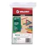 Velcro Crafting Sticky Back Dots, 0.62", Assorted, 140/Pack (VEL40063USA)
