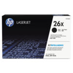 HP 26X, (CF226X) High-Yield Black Original LaserJet Toner Cartridge