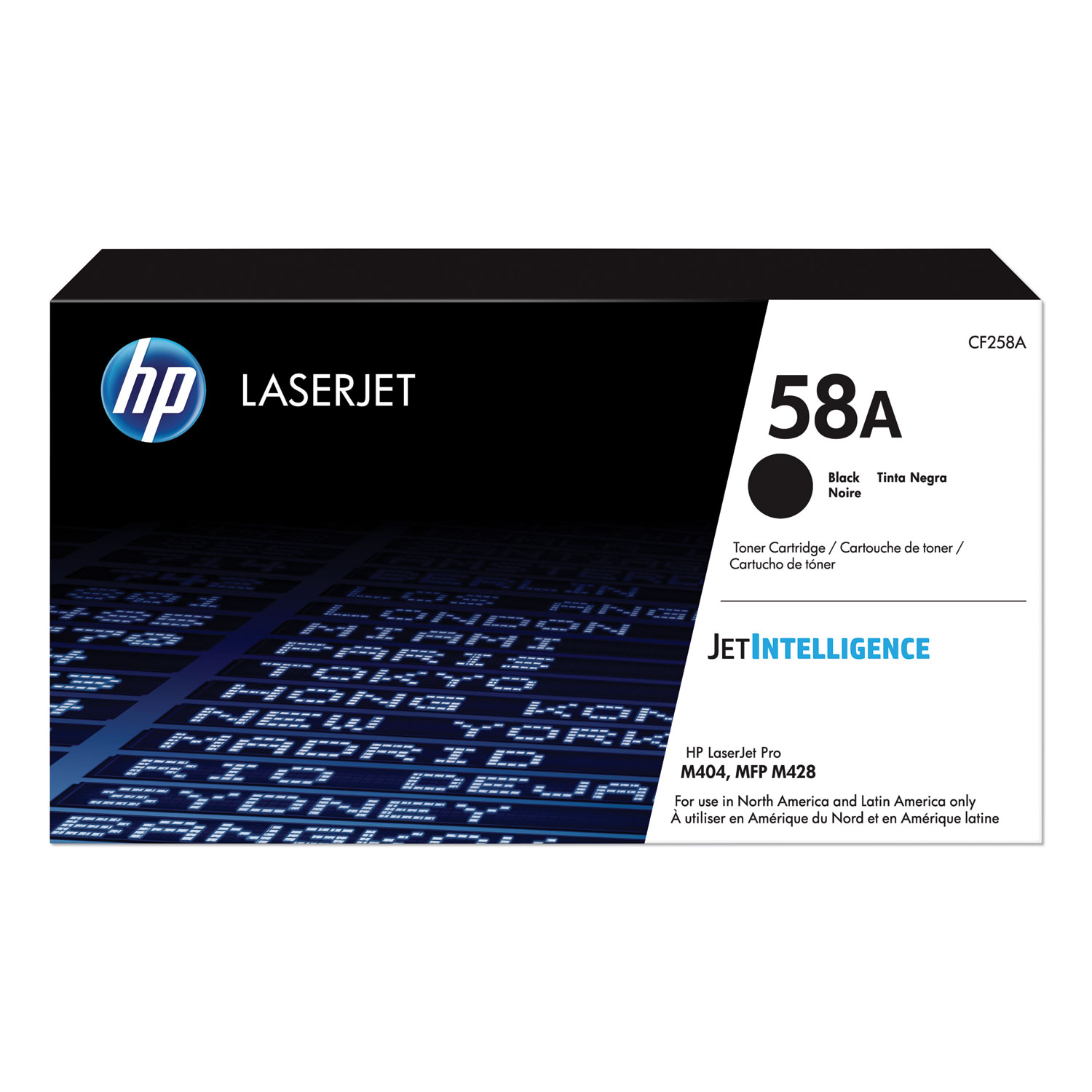 629865.jpg HP 58A, (CF258A) Black Original LaserJet Toner Cartridge - Image 1