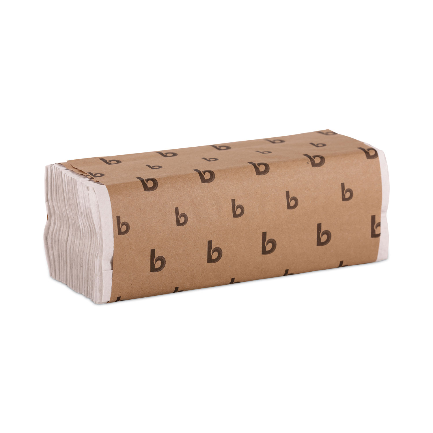 758033.jpg Boardwalk® C-Fold Paper Towels, 1-Ply, White, 2400 Towels (BWK6220) - Image 1