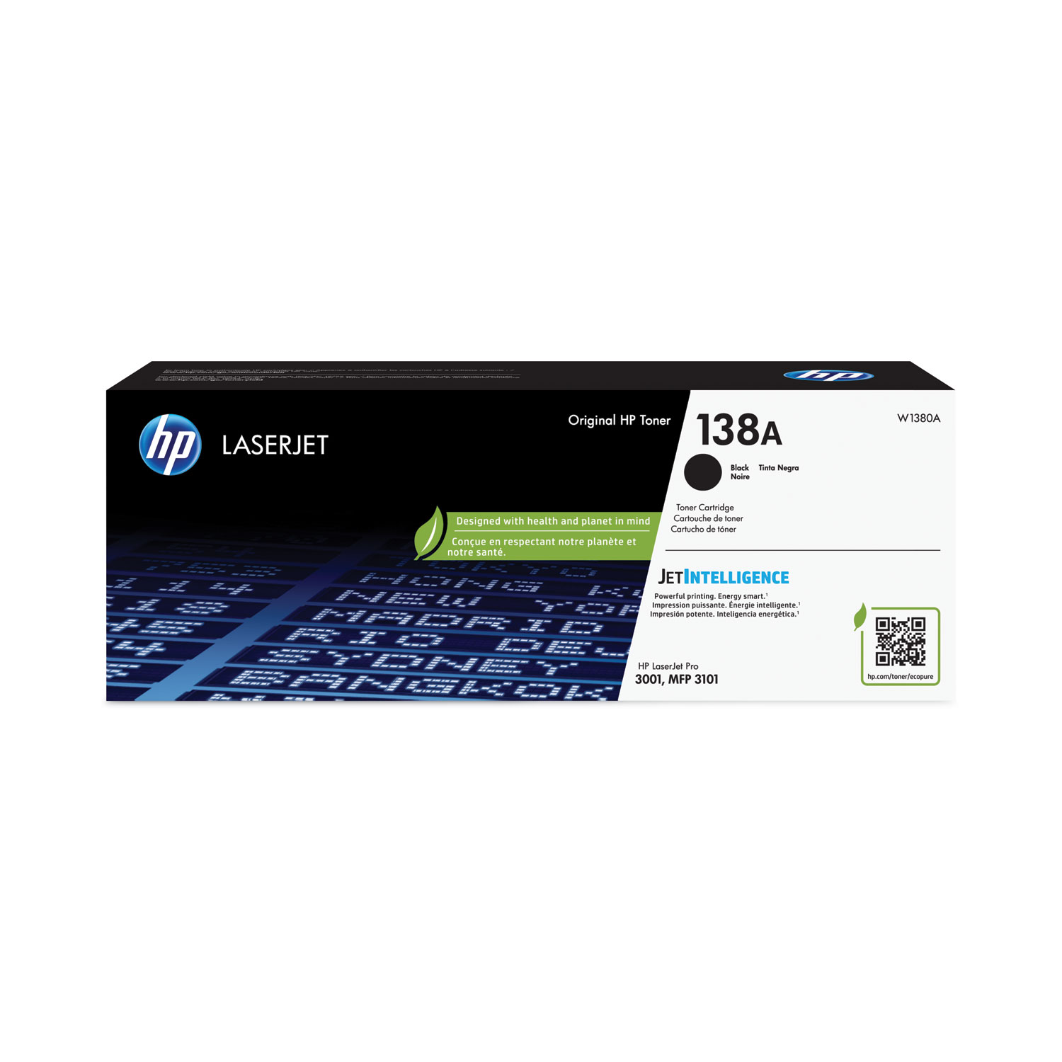 798707.jpg HP 138A, (W1380A) Black Original LaserJet Toner Cartridge - Image 1