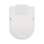 Advantus Magnetic/Adhesive Clips, 0.25" Jaw Capacity, White, 20/Box (75356)