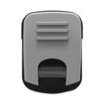 Advantus Grip-A-Clip Magnetic/Adhesive Clips, 0.13" Jaw Capacity, Gray, 10/Box (91172)