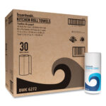 Boardwalk® Kitchen Paper Towels, 2-Ply, 85 Sheet Roll, 30 Rolls (BWK6272)