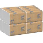 Scott Essential Multi-Fold Towels, 1-Ply, 8 x 9.4, White, 250/Pack, 16 Packs/Carton (37490)